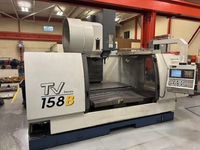 Centre d'usinage vertical CNC TV158B d'occasion Taiwan YCM, centre d'usinage vertical CNC TV158A, système CNC à trois axes FANUC