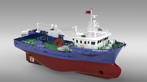 Barco Pesquero de Arrastre de Popa Grandsea de 27 m, Embarcación Pesquera Comercial en Venta - Product Image 3