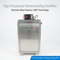 Redresseur à air refroidi 20V 3000A en aluminium anodisé pour alimentation de machine de placage
