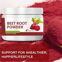 Poudre de betterave Supplément à base de plantes Poudre d'extrait de betterave Saveur de pomme