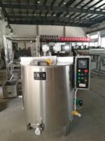Pot à chocolat en acier inoxydable de 200 L, cuve de fusion et de mélange de chocolat, machine de stockage de chocolat
