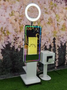 Nouveau Selfie Magic Mirror : Cabine <span class=keywords><strong>Photo</strong></span> Instantanée avec Imprimante, Support et Appareil <span class=keywords><strong>Photo</strong></span> Reflex Numérique - Product Image 4