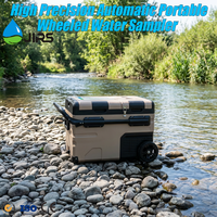 Muestreador de Agua Horizontal para Campo, Diseño sin Contacto, Flujo Estable para Muestreo de Agua Dulce en Pesca, Lagos y Ríos, Dispositivo de Muestreo de Agua para Trabajos Ecológicos