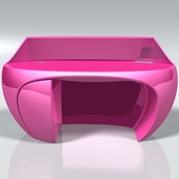 Mostrador de Recepción de Diseño Nórdico Simple en Madera, Personalizado para Centro de Capacitación, Escuela, Recepción Médica, Mobiliario Comercial - Product Image 2