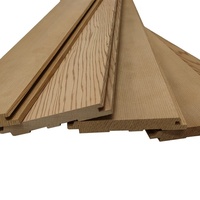 Panneaux muraux, de sol et de plafond en bois de cèdre rouge de haute qualité, faciles à installer et offrant une intimité