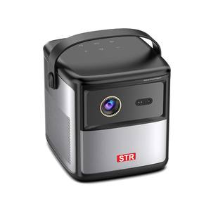 Mini projecteur portable intelligent d'extérieur, vidéo <span class=keywords><strong>home</strong></span> <span class=keywords><strong>cinéma</strong></span> sans fil, vidéo d'extérieur rechargeable, google tv, projecteur dlp bon marché, vente en gros - Product Image 4