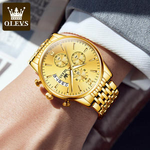 Reloj de Cuarzo 2867 OEM Personalizado, Resistente al Agua, con Calendario, para Hombre, en Acero Inoxidable, Gran Venta - Product Image 5