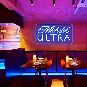 Letrero Luminoso LED Michelob ULTRA, 1 Pieza, Vibrante, Alimentado por USB, Regulable, IP65, Plástico, Eficiente Energéticamente, para Hogar, Bar, Sala de Juegos, Hotel - Product Image 3