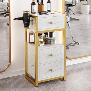 Wholesale Wood Salon <b>Trolley</b> Cart with Drawer Cabinet for Hair Salon Barber Shop and Beauty Salon Equipment - Product Image 4