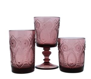 Copas de Vino de Vidrio Soplado a Mano, Clásicas, Vintage, para Fiestas, Bodas, Cumpleaños, Hogar, Copas de Agua de Vidrio Prensado, Venta al Por Mayor - Product Image 1