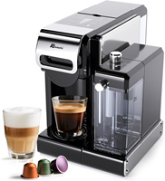 Machine à café à capsules Anbolife OEM pour capsules K*cup/Ne*s Original/poudre de café, Latte et Cappuccino à une touche, vente en gros