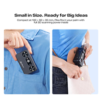 Escáner 3D Creality Pika, Láser Azul Dual de 7 Líneas y Luz IR, Precisión de 0.03 mm, Wi-Fi 6, Pantalla Táctil de 3'', Reparación de Textura con IA, 110 fps