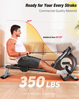 Rameur de fitness à usage domestique Rameur magnétique cardio populaire