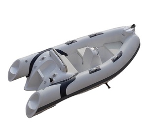 Bote Neumático Liya para 4 Personas, 12.5 pies, Hypalon Japonés, con Costillas de Fibra de Vidrio, Precio - Product Image 1