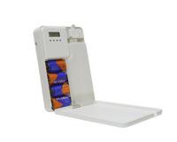 Nouvel arrivage Diffuseur d'arômes à piles APP Capacité de 500ml Diffuseur d'arômes portatif intelligent pour salle de bains, toilettes et couloir