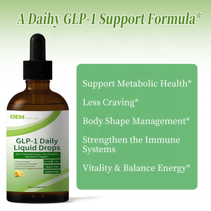 OEM Private Label GLP1 Supplement Liquid Drops GLP1 Support for Metabolic Gut Digestive Health Immune Energy Support - Product Image 2