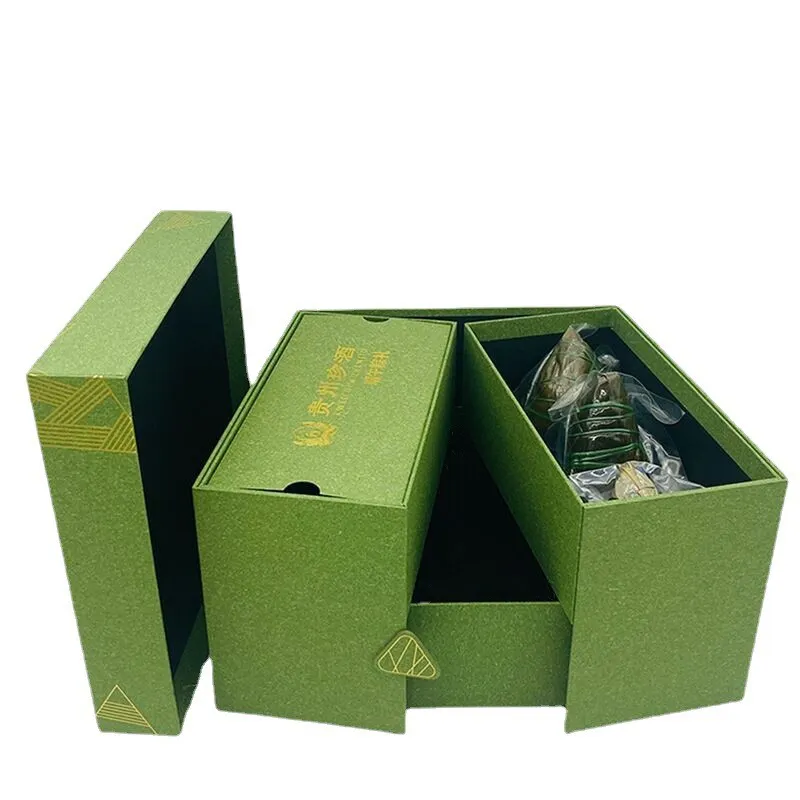 Factory Direct Selling Carton Packing Zongzi The Dragon Boat Festival Beer Paper Box With Wholesale Price
