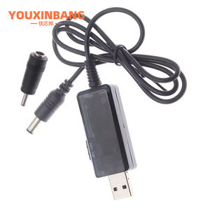 Convertisseur de suralimentation USB <span class=keywords><strong>DC</strong></span> 5V à 9V 12V Câble convertisseur élévateur USB + connecteur 3.5x1.35mm pour alimentation/<span class=keywords><strong>chargeur</strong></span> - Product Image 6