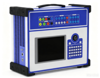 Testeur de protection de relais triphasé professionnel pour ordinateur industriel, ensemble de test de relais d'injection secondaire pour postes de transformation