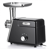 RAF NOUVEAU designHachoir à viande électrique avec épaisseur réglable presse-agrumes en acier inoxydable nouveau design accessoires détachables