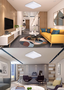 18 Wát treo tường <span class=keywords><strong>LED</strong></span> Bảng điều chỉnh ánh sáng vuông trang trí nội thất khung với cơ thể nhôm IP44 đánh giá cho nhà văn phòng phòng tắm chiếu sáng - Product Image 3