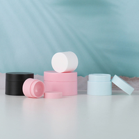 Pot cosmétique vide rechargeable 5ml 15ml 20ml 30ml 50ml avec couvercle en plastique