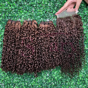 <span class=keywords><strong>Capelli</strong></span> vietnamiti Super Double disegnate 99J rosso folletto <span class=keywords><strong>ricci</strong></span> <span class=keywords><strong>capelli</strong></span> umani fasci di pizzo 12A grado di estensione <span class=keywords><strong>capelli</strong></span> umani fornitori - Product Image 4