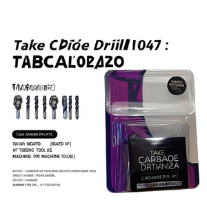 Foret en carbure Ttake Ta1047, revêtement nano, tolérance H7, pour utilisation sur machine-outil - Product Image 2
