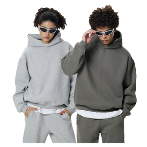 Sudadera con Capucha Extra Grande para Hombre, Estilo Urbano, 500 g/m², 100 % Algodón, Informal, Lisa, Personalizable - Product Image 2