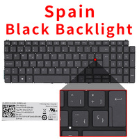 Teclado original para ordenador portátil, US/SP, ruso, para Dell Inspiron15-7591 7590 5591 5593 5598 5590 5584 5594 7790 P42E P42F P88F P83F P90F