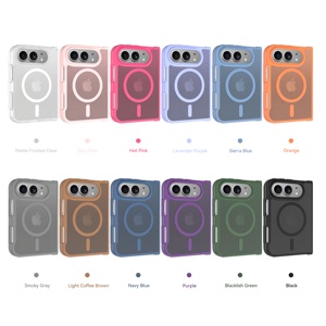 Coque magnétique <span class=keywords><strong>Duo</strong></span> pour iPhone, soyeuse et lisse, antichoc, au toucher doux, protection personnalisée, vente en gros en vrac - Product Image 1