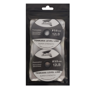 Fluorocarbone Tenkara Leader Line Level Fly Line 10LB <span class=keywords><strong>12LB</strong></span> et 15LB 30m Jaune et rose (B10) - Product Image 4