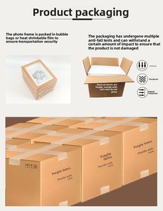 Cadeaux créatifs DIY pour la Saint-Valentin, cadre <span class=keywords><strong>photo</strong></span> à empreintes de mains en pigment coloré pour couples, 8 pouces, 10 pouces, A4, présentoir mural en gros - Product Image 6