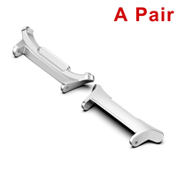2 Pc Adaptateur pour Samsung galaxy Watch 7 ultra 47mm Strap 22mm Connecteur en acier inoxydable Accessoires galaxy Watch 7 ultra Band