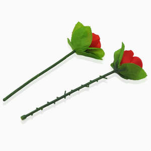 Truco de Magia de Flor de Rosa Plegable de Plástico, Ilusión de Flor - Product Image 2