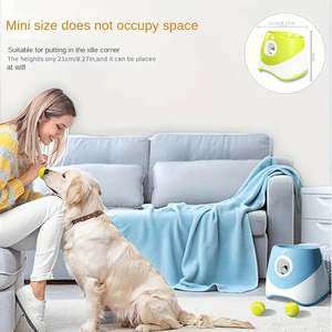 เครื่องยิงลูกบอลสุนัขอัตโนมัติทันสมัย ราคาโรงงาน ขายดี ของเล่นสุนัขพลาสติก 3/6/9/12 ลูกบอล - Product Image 3