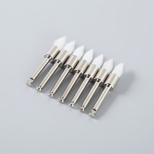 Brosses de polissage dentaire Ouliya HB313, cartouche pointue, blanches, fournitures d'hygiène bucco-dentaire pour le nettoyage des dents - Product Image 1