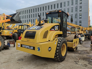 <b>Used</b> Vibratory <b>Road</b> <b>Roller</b> CAT CS683E Good Condition Compactor Construction Machine 110 kW Diesel Full Hydraulic System Engine - Product Image 4