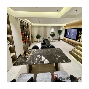 New Design Marble Furniture Luxury Italian Stone Coffee <strong>Table</strong> Indoor Kitchen <strong>Table</strong> <strong>Dining</strong> Room <strong>Round</strong> Shape Marble <strong>Dining</strong> <strong>Table</strong> - Product Image 3
