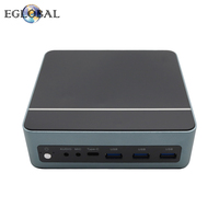 Mini PC EGLOBAL Fan con Intel Core F3-I5-1345U, 5 Puertos USB, 2 DDR5, 2 RJ45 Gigabit LAN, SSD M.2, Windows 11, DP, HD, Tipo-C, Linux, Audio