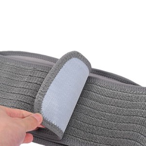Lumbar Support <b>Belt</b> Gray Breathable Adjustable Wrap Around For Adult S M L XL Spandex Nylon - Product Image 5