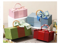 Boîte cadeau magnétique personnalisée de luxe 2025 |   Emballage en papier rigide pliable gaufré, recyclable, avec ruban pour bijoux et cosmétiques