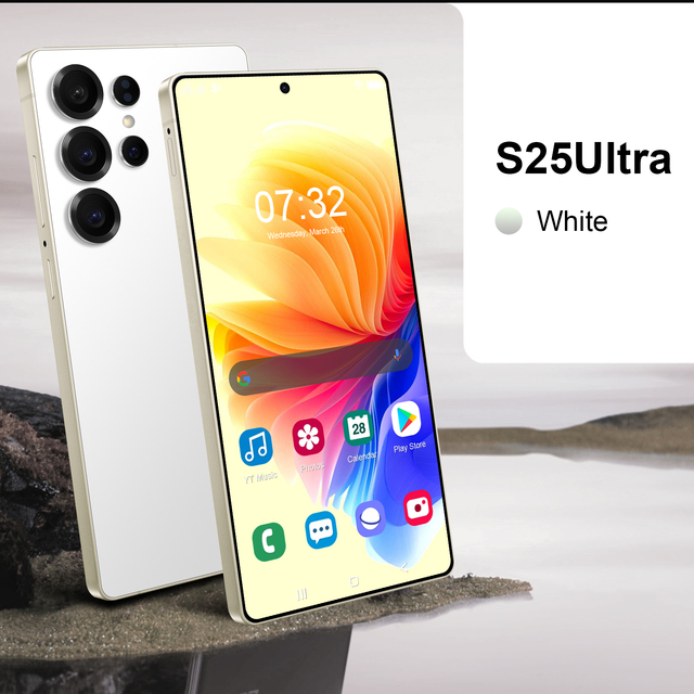S25 ultra 7.3 Inch High-definition Large Screen Android 13 All-in-one Video Game Wireless Network Low-cost Mobile Phone