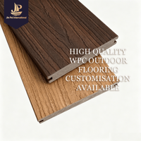 Plancher extérieur en composite bois-plastique (WPC) embossé en relief, extrudé, anti-décoloration, résistant aux intempéries, pour balcon et terrasse
