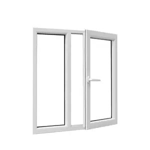 Chất lượng cao Nhà cung cấp Nhà máy phong cách Châu Âu khuôn cửa sổ Vinyl uPVC PVC khuôn cửa sổ với màn hình