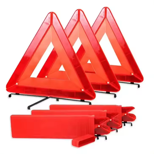 Triángulo <span class=keywords><strong>de</strong></span> advertencia plegable Parada <span class=keywords><strong>de</strong></span> falla roja Panel ancho Estacionamiento Triángulo <span class=keywords><strong>de</strong></span> advertencia reflectante alto - Product Image 6