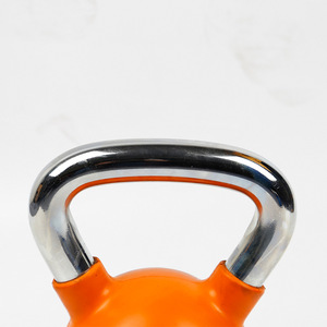 Kettlebell en fonte recouverte <span class=keywords><strong>de</strong></span> caoutchouc coloré pour l'entraînement <span class=keywords><strong>de</strong></span> force – Matériel <span class=keywords><strong>de</strong></span> sport pour la <span class=keywords><strong>musculation</strong></span> - Product Image 2