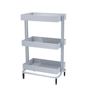 รถเข็นร้านเสริมสวยระดับไฮเอนด์สำหรับการแต่งหน้าถาวร ต่อขนตา ร้านทำเล็บ และร้านทำผม - รถเข็นเก็บอุปกรณ์ - Product Image 6