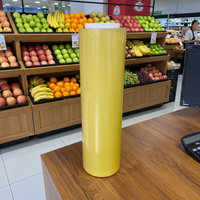Film alimentaire en PVC de qualité alimentaire, rouleau de 30 cm de largeur, 300 m de longueur, transparent, marque RH, résistant à l'humidité