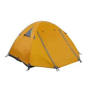 Sıcak satış 2 kişi Tente kamp çadırları yürüyüş su geçirmez dış mekan çadırları kamp açık